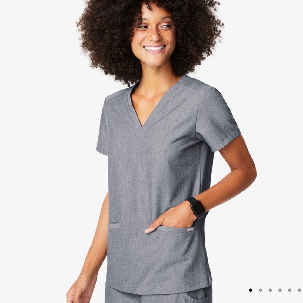 Figs Graphite (grey) Scrub Set - Small